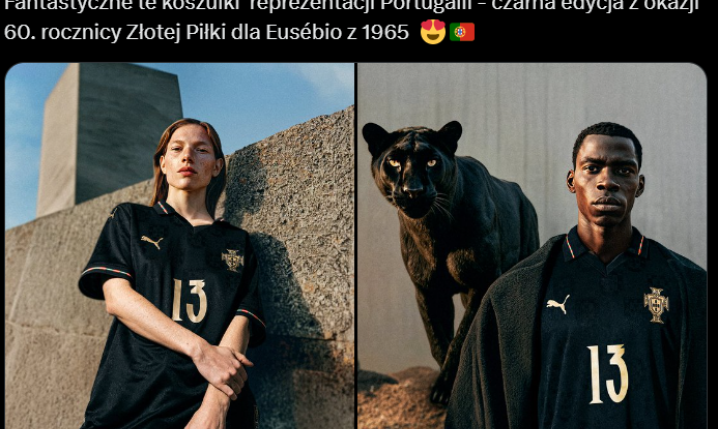 NOWE, OKOLICZNOŚCIOWE koszulki reprezentacji Portugalii! WOW!